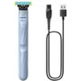 Philips OneBlade QP1324/20/ Cortabarbas con Batería Azul Celeste